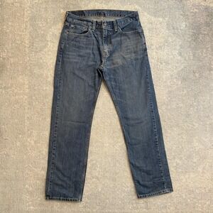 Levis 559 Jeans Mens 32x32 Blue Medium Wash Relaxed Straight Denim Pants 2000's